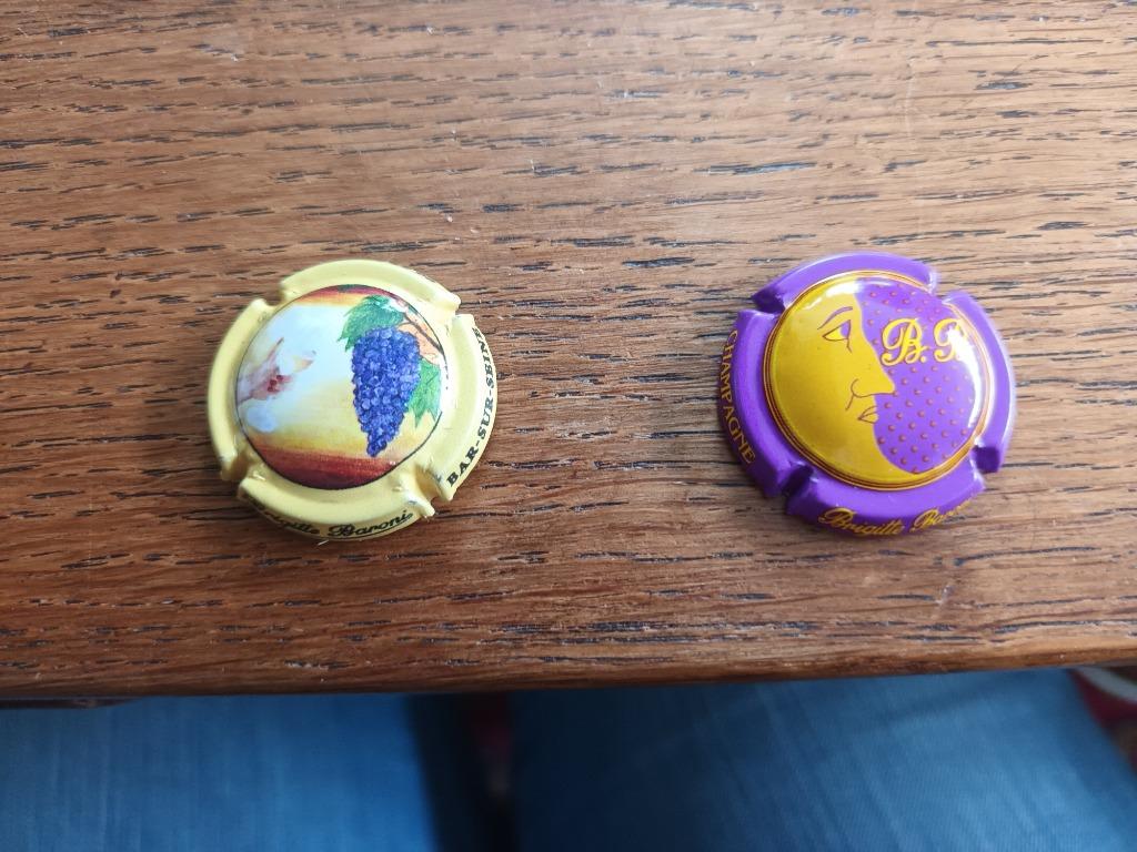 Muselet Champagne : Brigitte Baroni, Verzamelen, Ophalen, Gebruikt, Frankrijk, Champagne