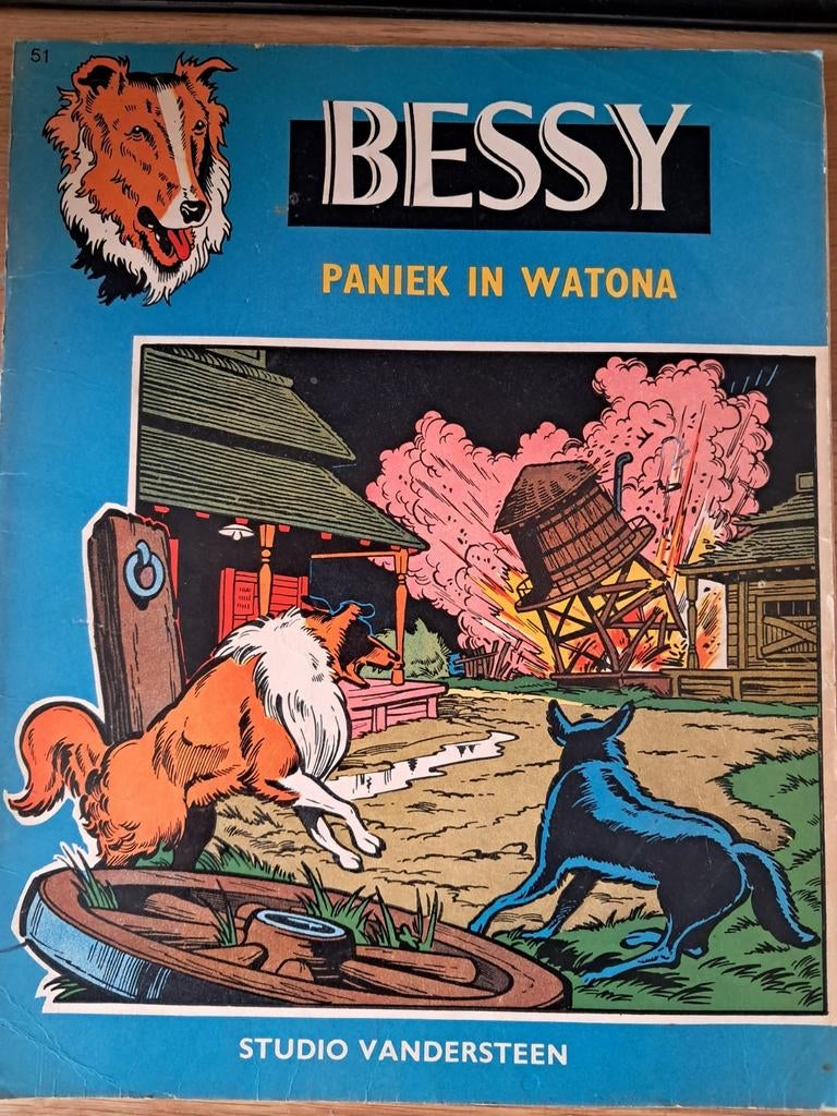 Bessy 51 paniek in watona 1e druk, Boeken, Stripverhalen, Ophalen of Verzenden, Gelezen