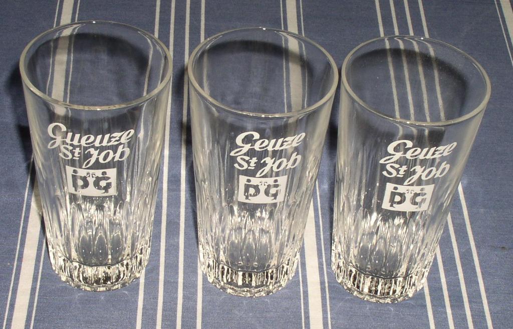 Geuzegalzen De Gheest Aalst (per stuk 5 euro), Enlèvement ou Envoi, Utilisé, Verre ou Verres, Autres marques