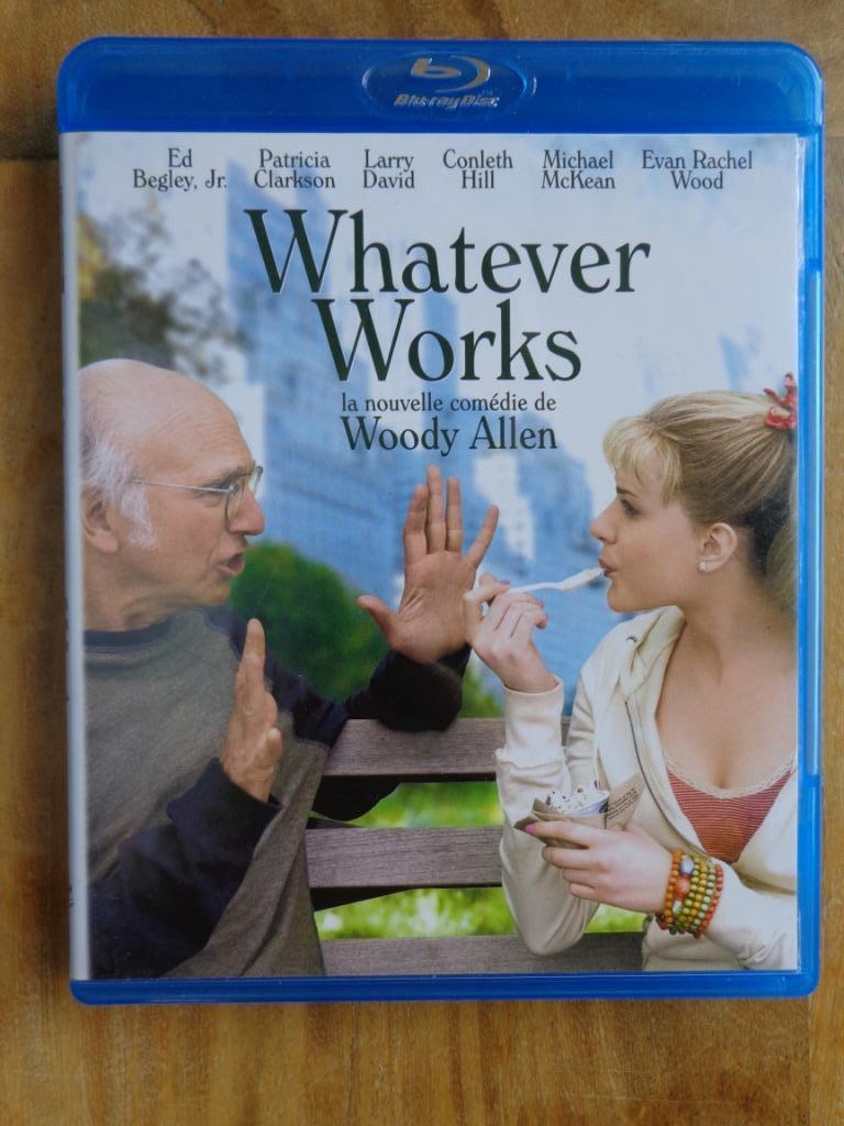 )))  Bluray  Whatever Works  //  Woody Allen   (((, Enlèvement ou Envoi, Comme neuf, Aventure