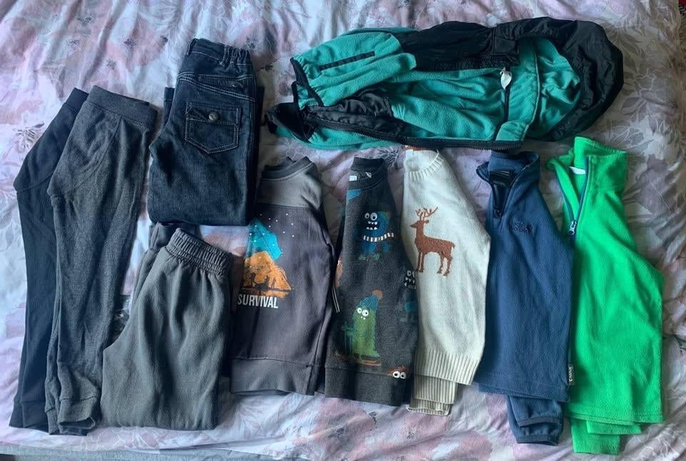 Herfst-winterkledingset voor jongens maat 116, Ophalen, Zo goed als nieuw, Jongen, Jas