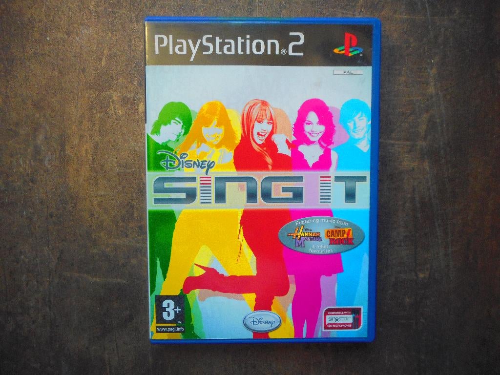 Sing It Disney Hannah Montana voor PS2 (zie foto's), Games en Spelcomputers, Games | Sony PlayStation 2, Muziek, Gebruikt, Ophalen of Verzenden