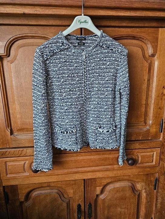 Veste femme avec la tirette Massimo Dutti taille M, Taille 38/40 (M), Porté, Noir, Enlèvement ou Envoi