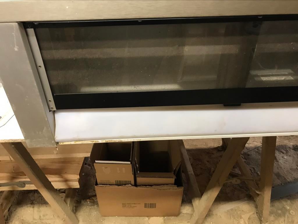 Capot de fumée, Enlèvement, Encastré