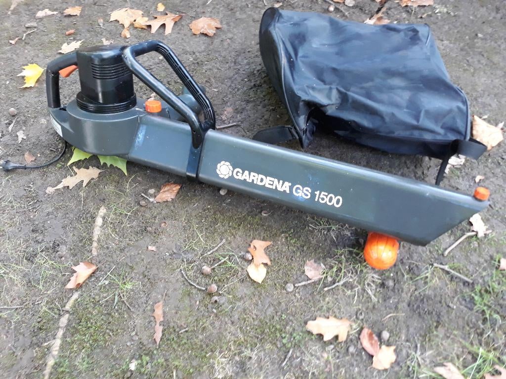 Bladzuiger, Tuin en Terras, Ophalen, Gebruikt, Ruggedragen, Met opvangzak