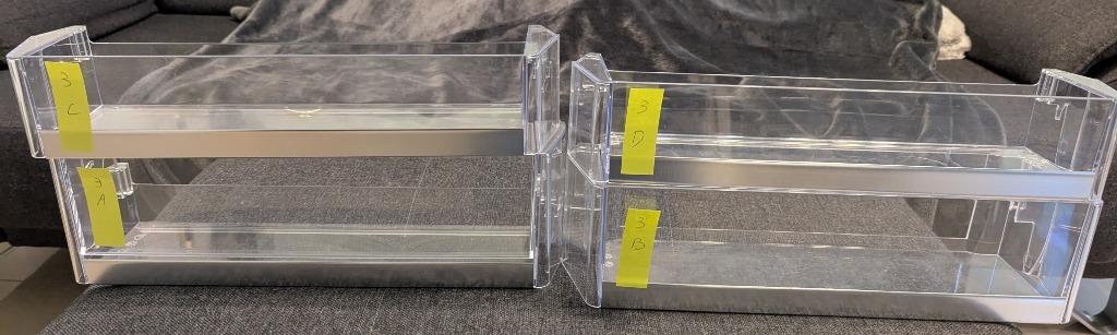 Koelkastdeurbakken - IKEA ISANDE (AEG), Elektronische apparatuur, Onderdelen en Toebehoren, Ophalen, Gebruikt