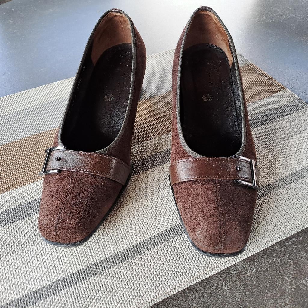 mooie schoenen van Dorndorf, maat 38, als nieuw, Kleding | Dames, Schoenen met lage hakken, Bruin, Dorndorf, Ophalen of Verzenden