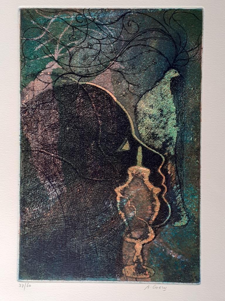 "Sphinge" - André Goezu, Antiek en Kunst, Ophalen of Verzenden