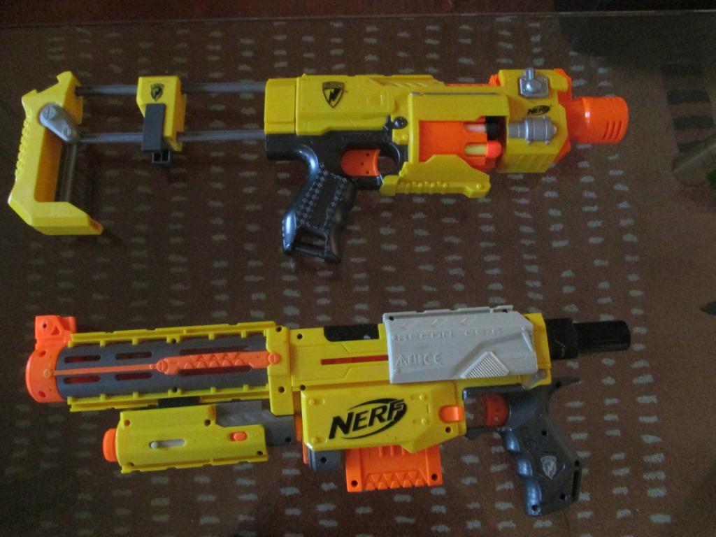 Nerf speelgoedgeweren, Ophalen of Verzenden, Gebruikt