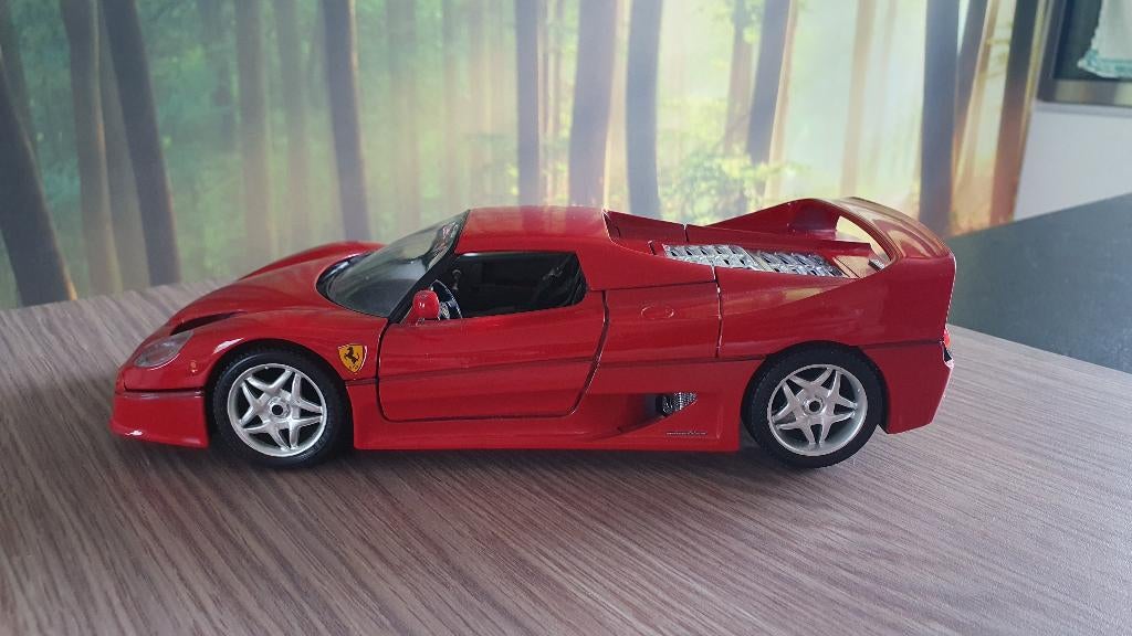 Bburago Ferrari F50 Modelauto (1995, 1:18), Hobby en Vrije tijd, Ophalen of Verzenden, Gebruikt, Auto, Burago
