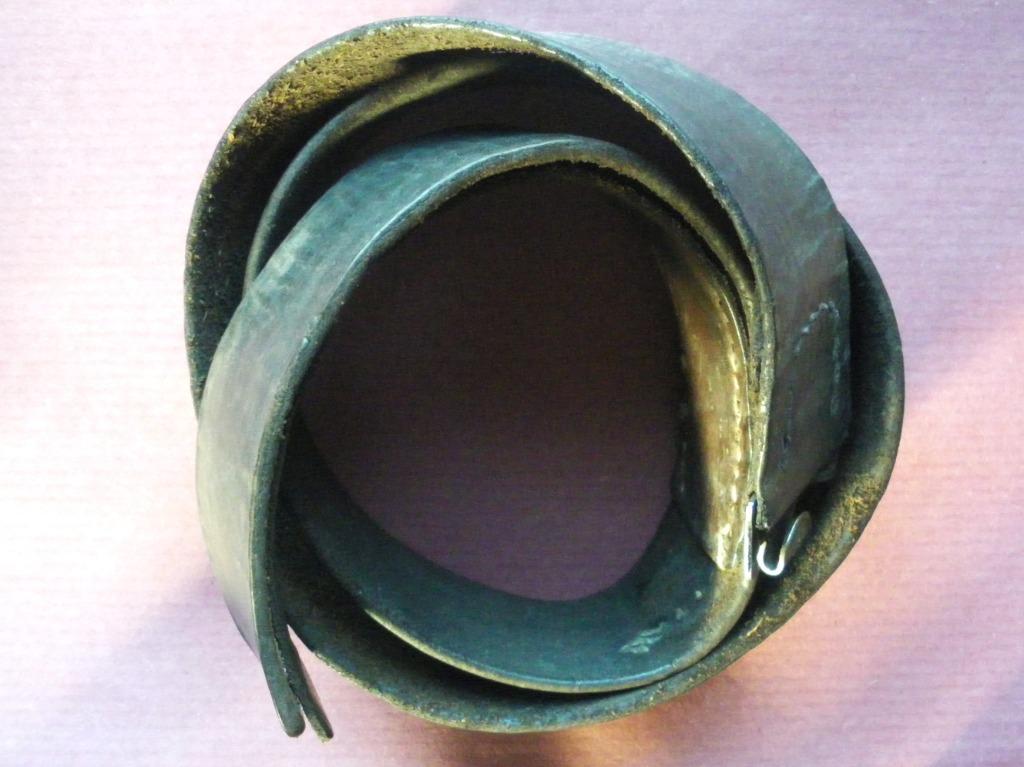 Cuir de ceinturon allemand de 95 cm à attache Feldgrau, Collections, Objets militaires | Seconde Guerre mondiale, Armée de terre