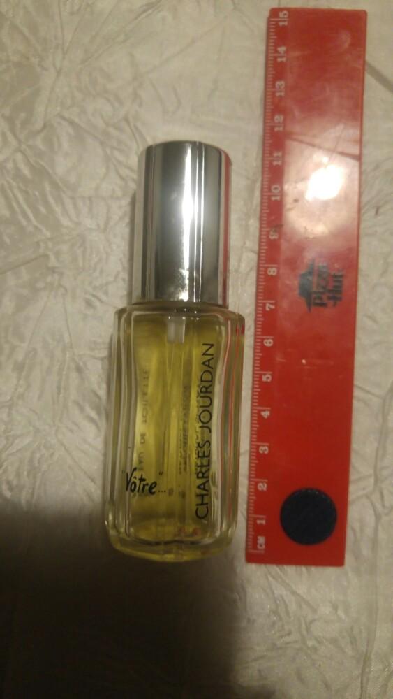 Vintage Flacon parfum toilette charles jourdan votre 30ml, Ophalen of Verzenden, Gebruikt