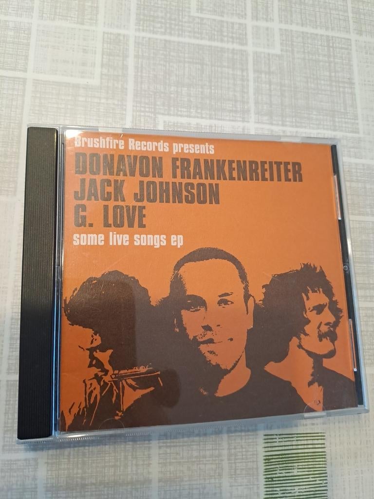 Donjon Fankenreiter, Jack Johnson, G. Love ; Some live songs, Ophalen of Verzenden