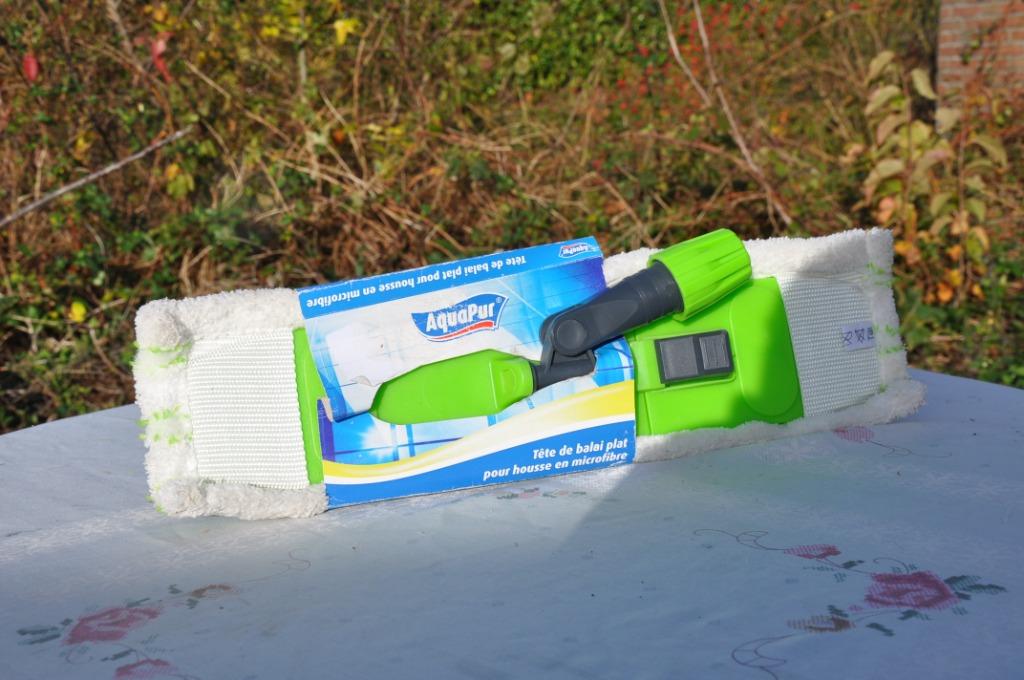 tete de balai plat + housse micro fibre neuf, Enlèvement ou Envoi, Mop ou Serpillière