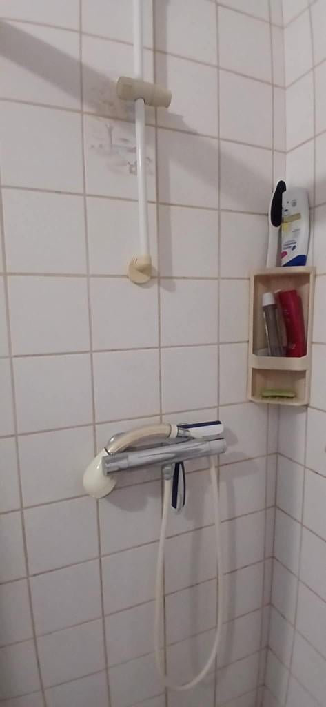 Bac de douche avec paroi, Enlèvement, Utilisé, Verre, Douche