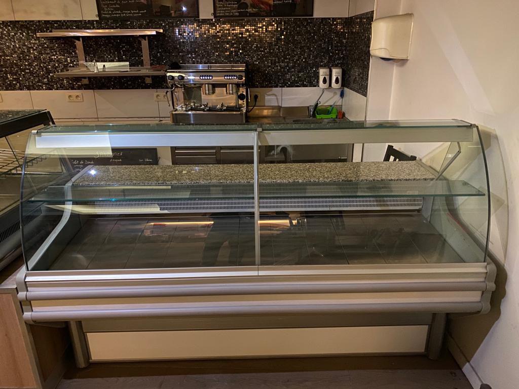Vitrine réfrigérée Horeca ZOIN – Plan de travail en granit, Enlèvement, Utilisé, Refroidissement et Congélation
