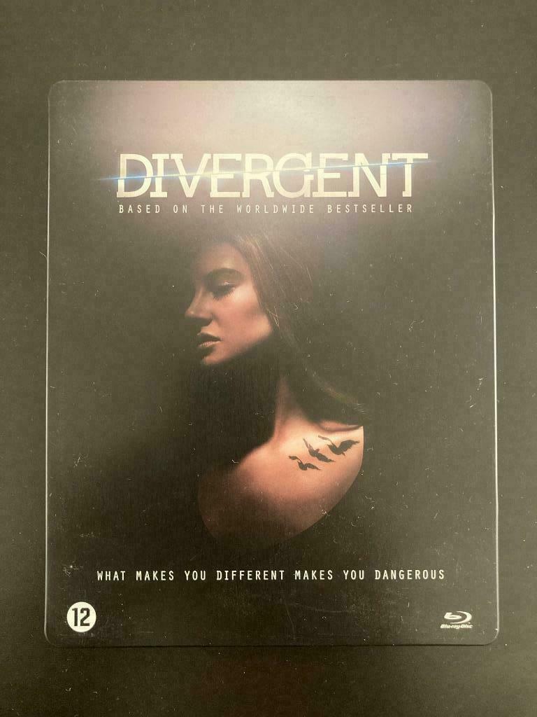 2 X Blu-Ray Disc " DIVERGENT " Metal Case, Cd's en Dvd's, Verzenden, Zo goed als nieuw, Actie, Boxset