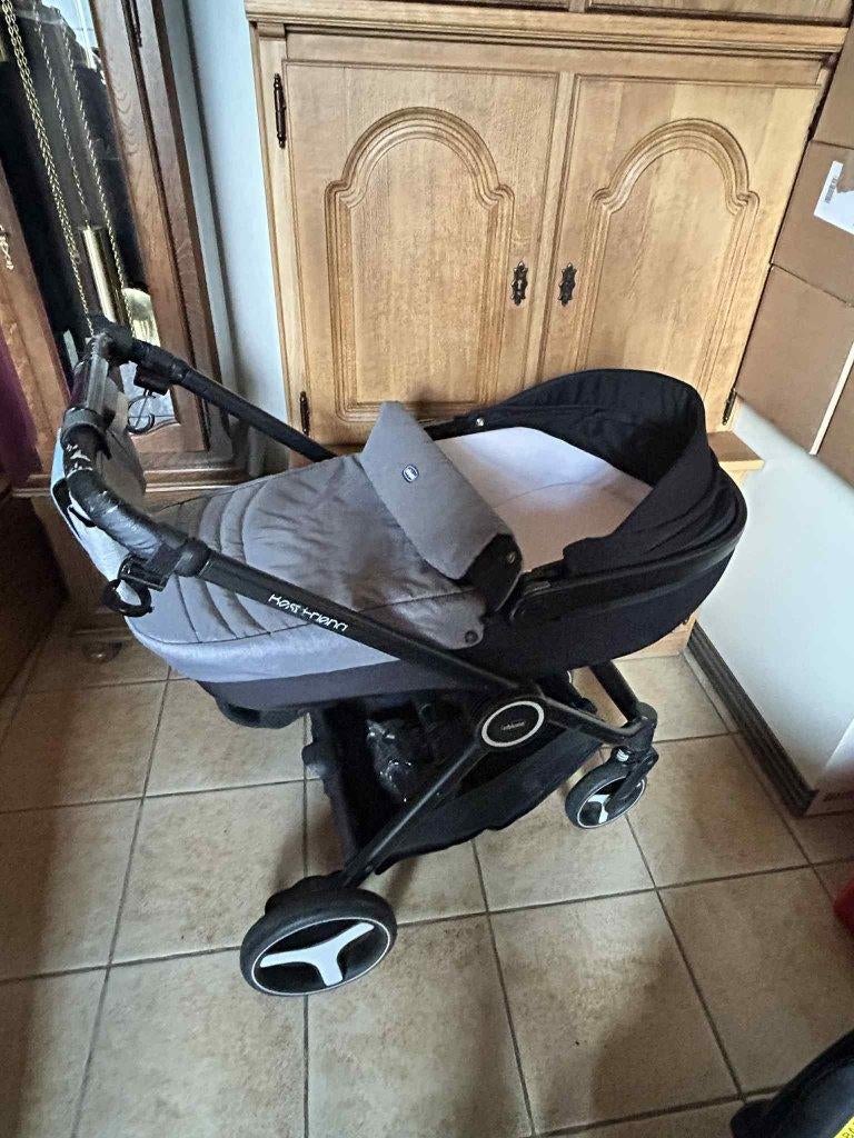 chicco kinderwagen 3in1 best friend, Kinderen en Baby's, Kinderwagens en Combinaties, Gebruikt, Combiwagen, Verstelbare duwstang