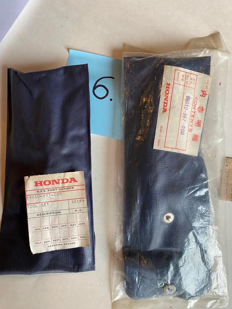 2x NOS HONDA elsinore CROSS 1973 TOOLKITS, Ophalen of Verzenden, Nieuw