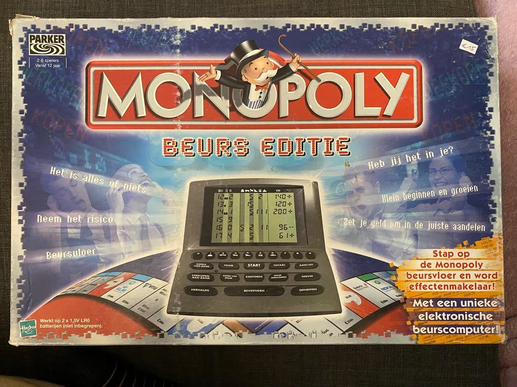 Monopoly Beurseditie, Hobby en Vrije tijd, Gezelschapsspellen | Bordspellen, Ophalen, Gebruikt