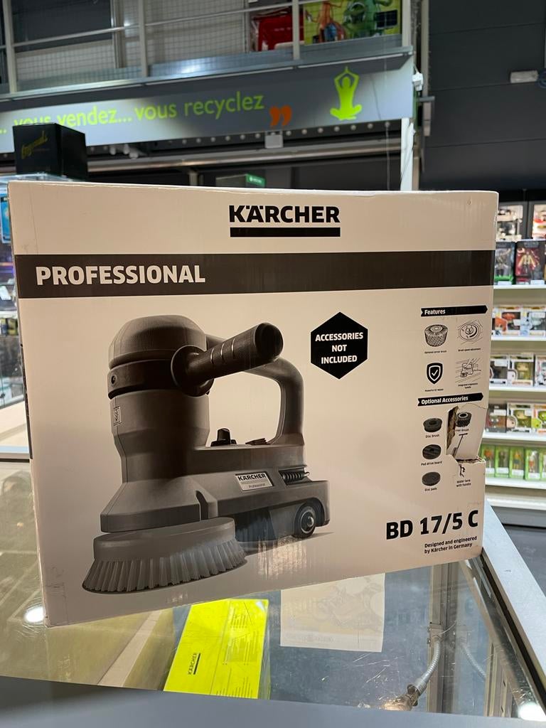 Auto-laveuse Karcher BD 17/5 C, Enlèvement, Neuf, Électrique, Avec pression d'eau réglable