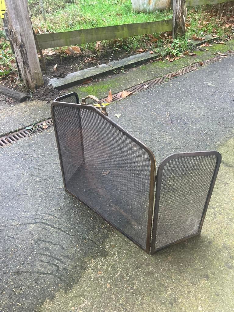 Haardscherm zie omschrijving, Huis en Inrichting, Haarden, Ophalen, Gebruikt, Houthaard