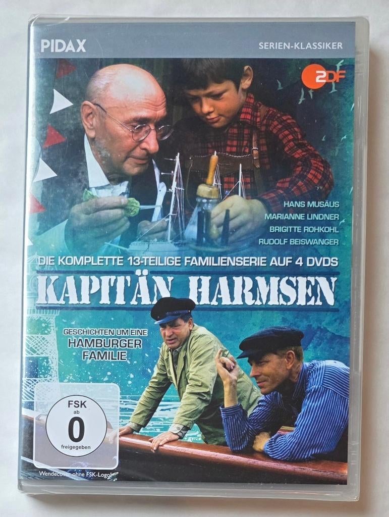 Kapitän Harmsen (L'intégrale) neuf sous blister, CD & DVD, DVD | TV & Séries télévisées, Neuf, dans son emballage, Coffret, Tous les âges