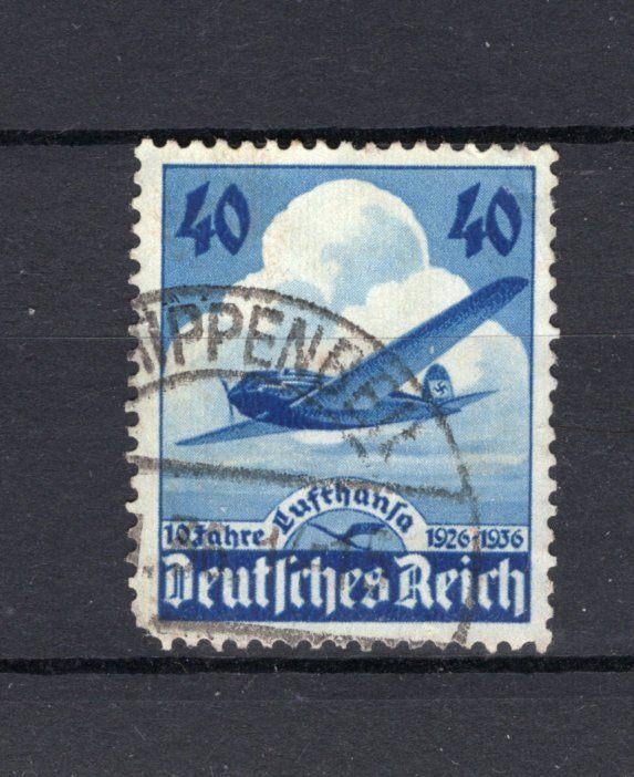 REICH ALLEMAND Yt. PA54 Estampillé Airmail 1936, Enlèvement ou Envoi, Affranchi