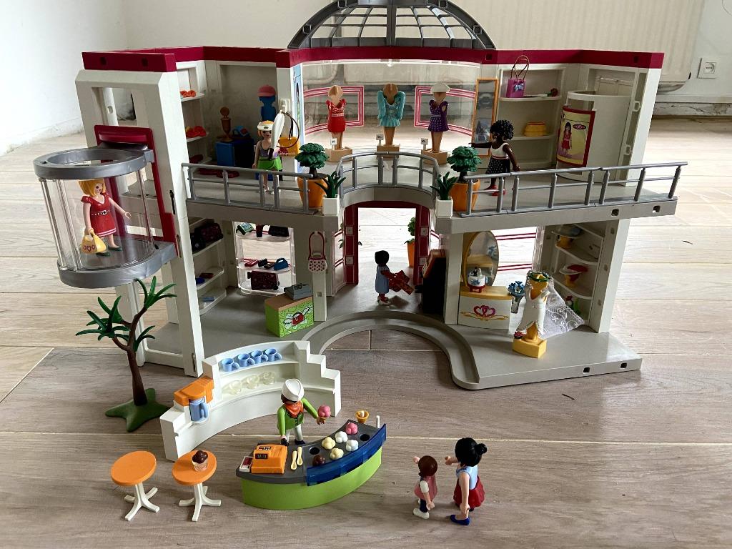 groot winkelcentrum Playmobil, Kinderen en Baby's, Ophalen of Verzenden, Zo goed als nieuw
