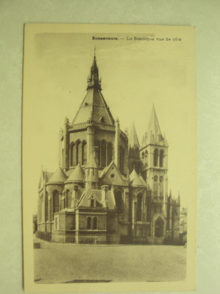 49913 - BONSECOURS - LA BASILIQUE VUE DE COTE, Verzenden