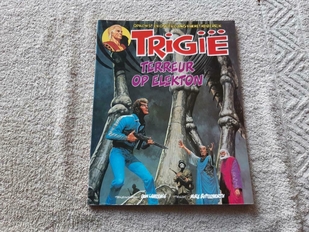 Trigie.11.Terreur op Elekton., Une BD, Enlèvement ou Envoi, Utilisé