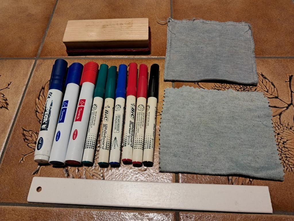 Lot pour tableau blanc, Enlèvement ou Envoi, Utilisé