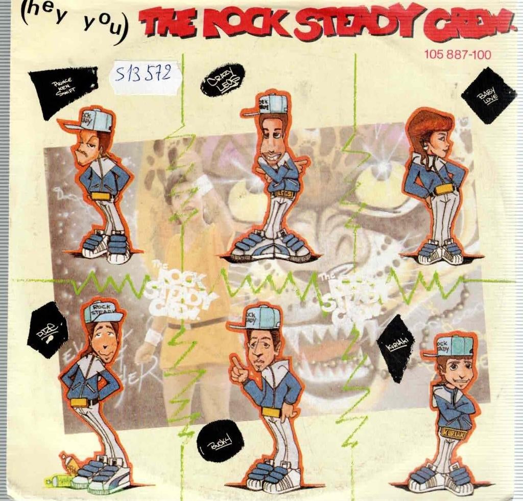 Vinyl, 7"   /   (Hey You) The Rock Steady Crew, Ophalen of Verzenden, Overige formaten
