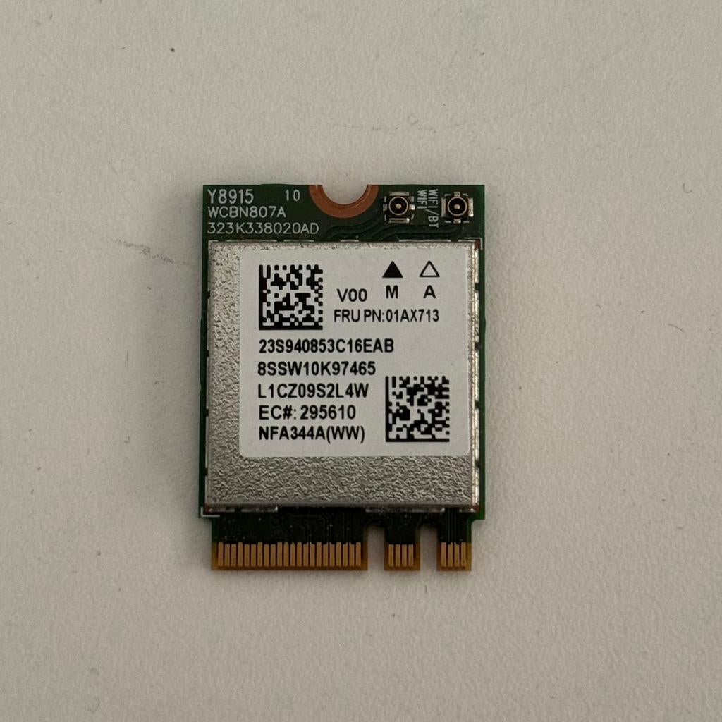 Carte Qualcomm Atheros WiFi+Bluetooth m.2, Informatique & Logiciels, Cartes réseau, Comme neuf, Enlèvement