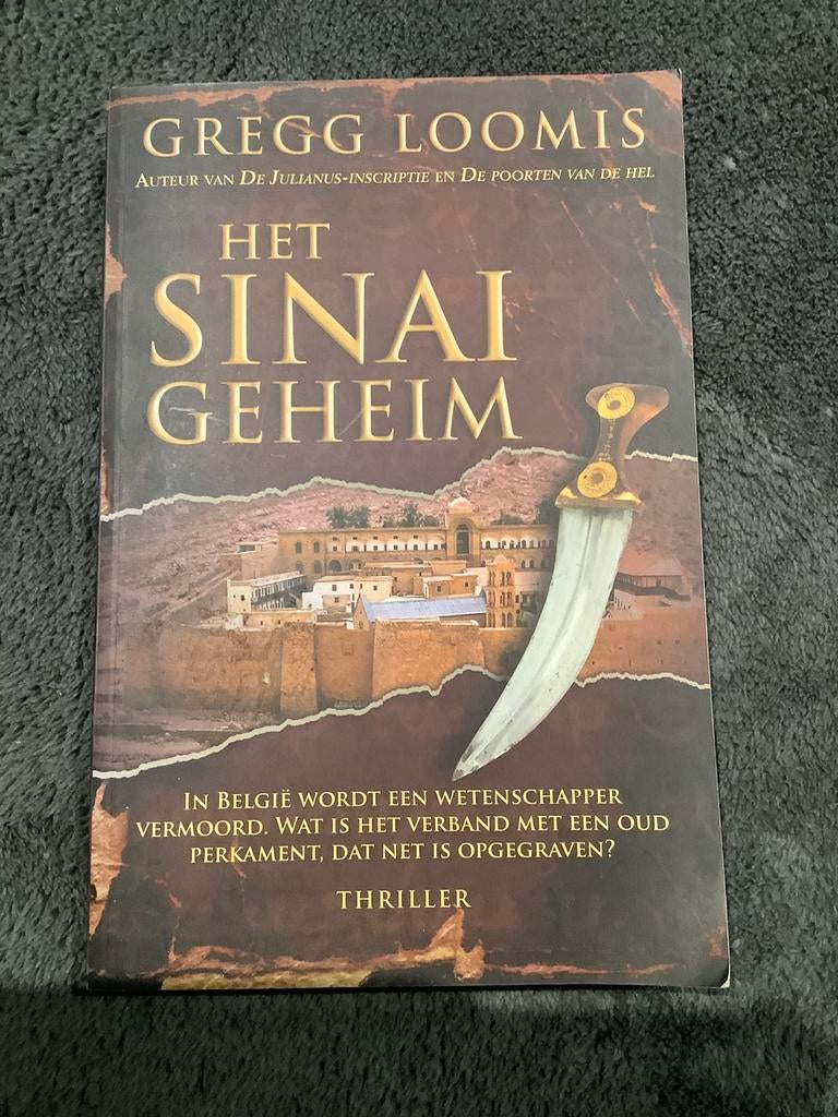 Thriller - Greg Loomis - Het geheim van Sinaï, Ophalen, Gelezen, Greg Loomis