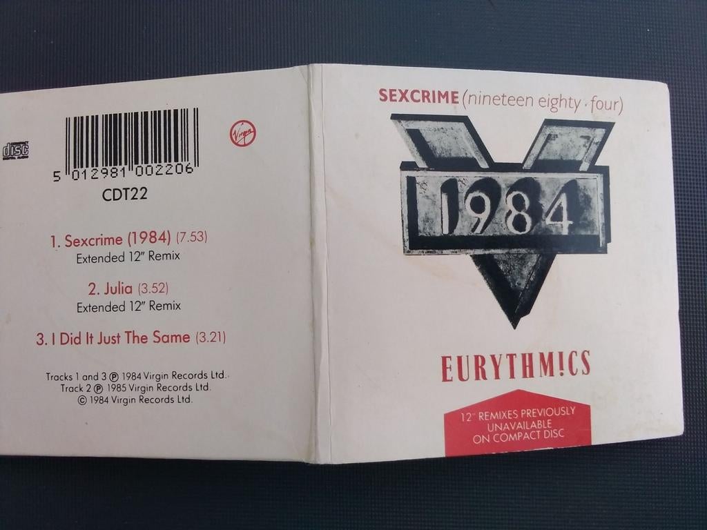 Eurythmique / crime sexuel (1984), Enlèvement ou Envoi