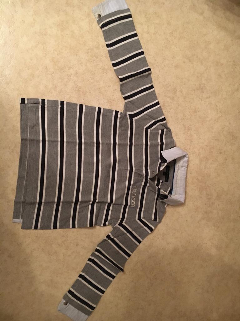 Zacht mooi poloshirt TOMMY Hilfiger maat 6j (116) NIEUW!, Neuf, Garçon, Enlèvement ou Envoi, Chemise ou À manches longues