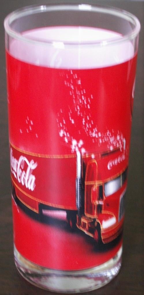 Verre Coca-Cola de Noël Coca-Cola, voiture de Noël, Enlèvement ou Envoi, Neuf