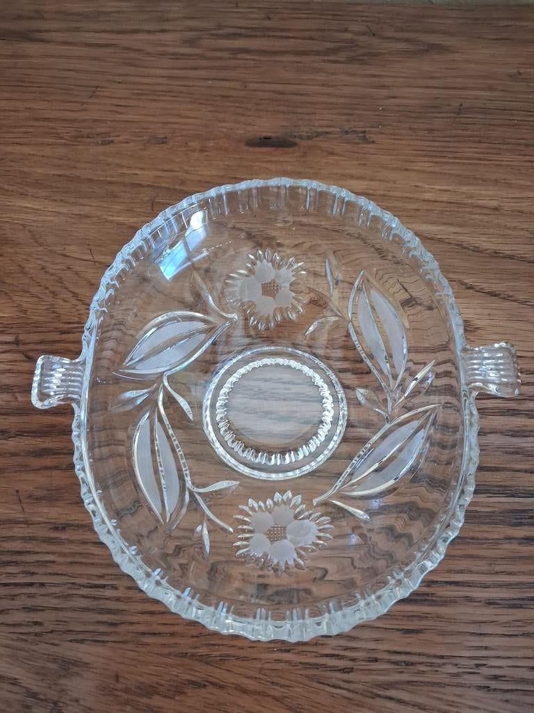 Plat à bonbons en verre, Comme neuf, Verre, Enlèvement, Balance