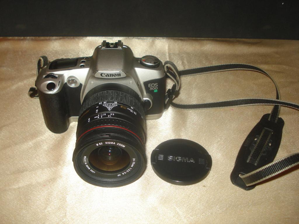 CANON EOS 500 N Autofocus + Objectif 24-70 MM, Enlèvement ou Envoi, Comme neuf, Reflex miroir, Canon