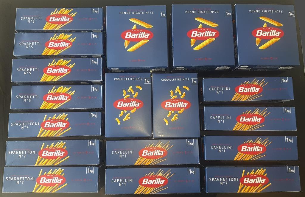 Pastas Barilla 1 kg - plusieurs sortes, Envoi