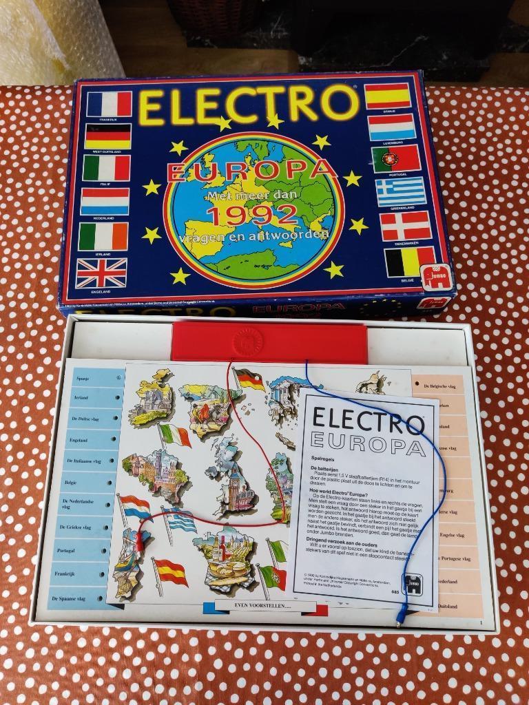 Electro Europa, Hobby en Vrije tijd, Een of twee spelers, Ophalen of Verzenden, Gebruikt, Jumbo