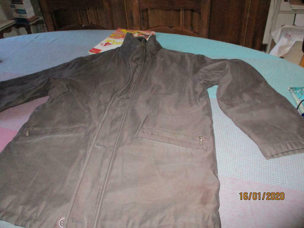 VESTE HOMME BRUNE RINALDO BARDI. TAILLE M, Ophalen of Verzenden, Gedragen, Maat 48/50 (M), Bruin