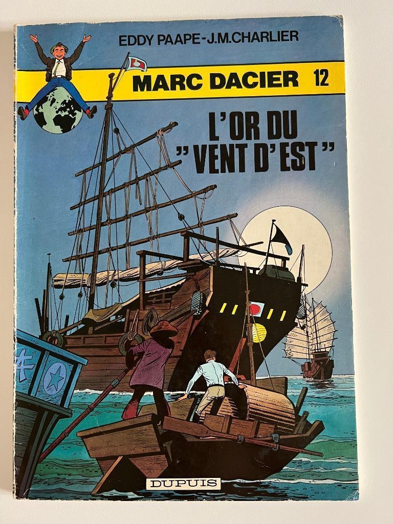BD Marc Dacier L'or du "Vent d'est", Une BD, Enlèvement ou Envoi, Utilisé