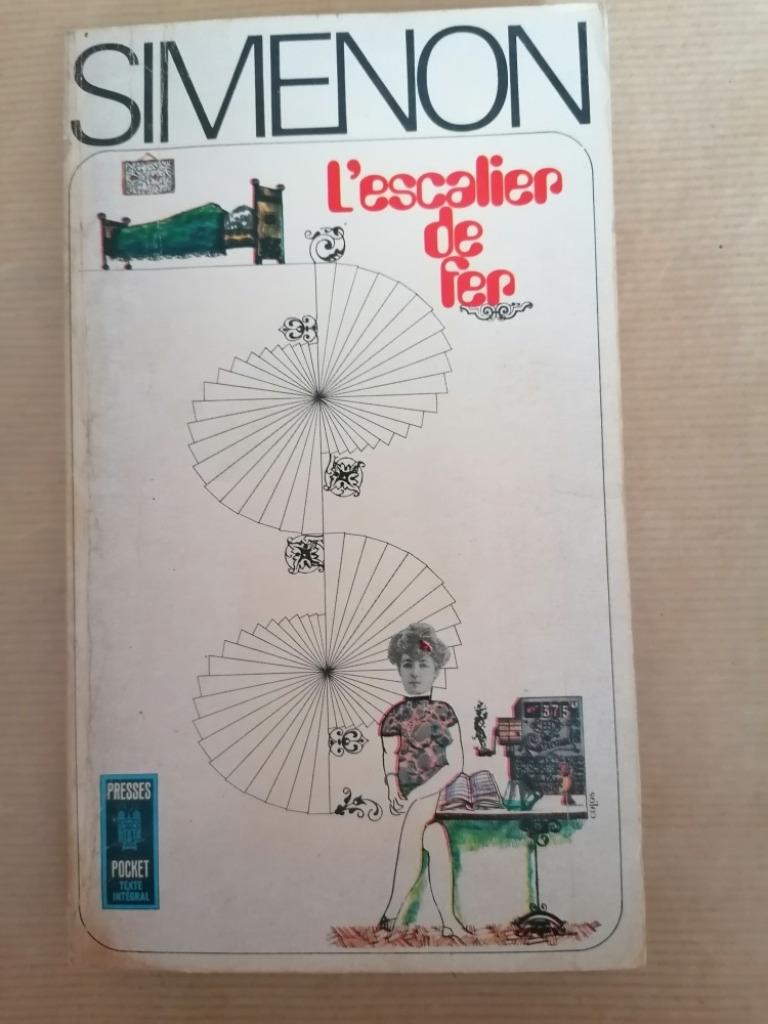 Simenon - L'escalier de fer, Livres, Romans, Utilisé, Enlèvement ou Envoi