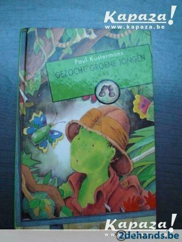Jeugdboek "Gezocht : Groene Jongen" / Paul Kustermans, Boeken, Ophalen of Verzenden, Gelezen, Fictie