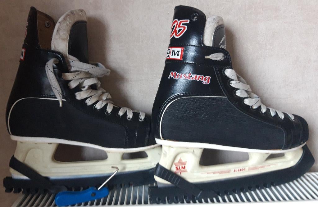 ijshockeyschaatsen, Ophalen, Gebruikt, Bauer, IJshockeyschaatsen