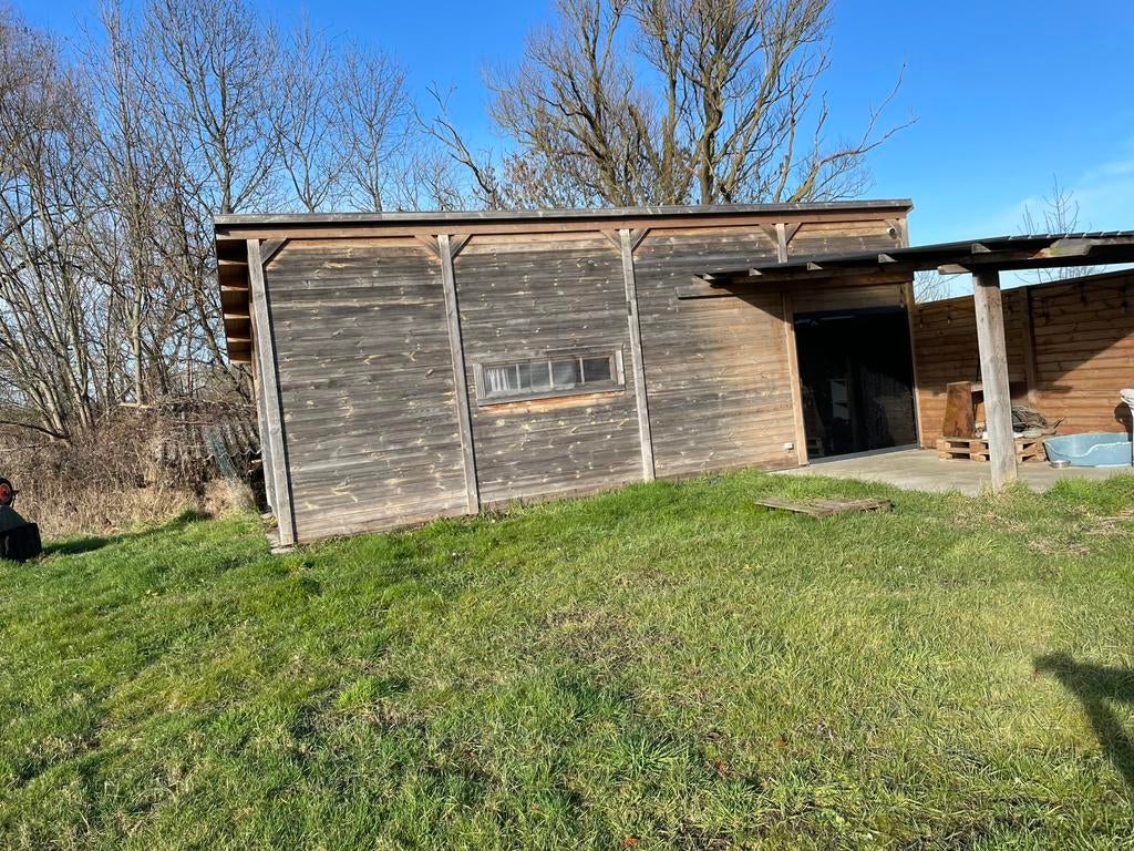 Grande maison de jardin de 9m sur 4m à vendre, Jardin & Terrasse, Enlèvement, Comme neuf, Bois
