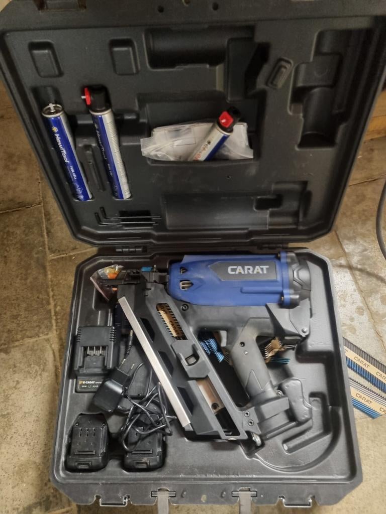 Nagelpistool carrat gas, Doe-het-zelf en Bouw, Ophalen