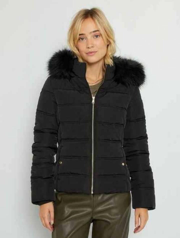 Winterjas/ Maat: 46 (XL) /Nieuwe, Ophalen, Zwart, Maat 46/48 (XL) of groter, Nieuw